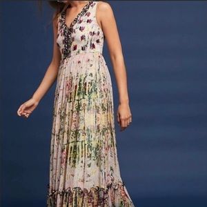 Cydney tiered maxi dress from Anthropologie